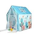 SANGANI,Colorfull Light Weight Kids Play Tent House for 3-13 Year Girls and Boys Multi Color. (Blue Jungle)
