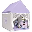 Colorfull Light Weight Kids Play Tent House for 3-13 Year Girls and Boys Multi Color. (Plan Purple = 00123)
