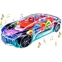 Sanghariyat® Transparent Car with Lights, Powered, Music and Sound Car Toy for Kids