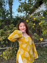 SANGOURI Women Printed Straight Kurta