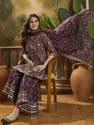 Sangria Women Pure Cotton Kurta Sharara Dupatta