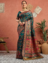 Sangria Woven Banarasi Pure Silk Saree