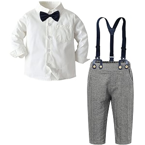 SANGTREE Baby Boy Gentleman Long Sleeves Suit