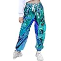 SANGTREE Girls &amp; Womens Drawstring Cargo Jogger Pants,3 Years - Women 3XL