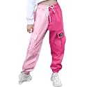 SANGTREE Girls &amp; Womens Drawstring Cargo Jogger Pants,3 Years - Women 3XL
