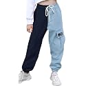 SANGTREE Girls &amp; Womens Drawstring Cargo Jogger Pants,3 Years - Women 3XL