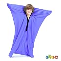 SANHO Sensory Sock Body Sock, Perfect for Children with Sensory Processing Disorder, Updated Version (Purple, Large)