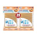 SANI 360° Sani Sticks Drain Cleaner and Deodorizer, 24 Sticks, Orange Scent