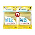 SANI 360° Sani Sticks Drain Cleaner and Deodorizer, 24 Sticks, Lemon Scent