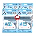 SANI 360° Sani Sticks Drain Deodorizer & Sink Cleaner, 48 Count, Unscented