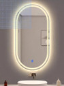 SANIF Capsul Led Mirror for bathroom || Size 18x24, Lighted Mirror
