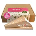 SaniGirl Pee Funnels for Women, Disposable Female Urinals, Value Pack 50 CT