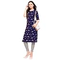 Sanisa Women39s Crepe Printed Kurta