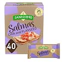 Sanissimo Chia &amp; Flaxseed Salmas Crackers, 40 pc / 0.63 oz Box