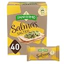 Sanissimo Salt Salmas Crackers, 40 pc / 0.63 oz Box