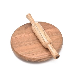 Sanjeev Kapoor by OGGN Wooden Chakla Belan