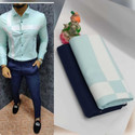 SANJEVAY Polycotton Printed Shirt & Trouser Fabric
