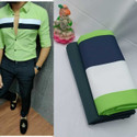 SANJEVAY Polycotton Solid Shirt & Trouser Fabric