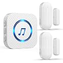 SanJie Door Chime Alarm When Open for Kids Safety, Home and Business