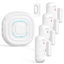 SanJie Door Chime When Door Opens, Door Entry Alarm for Business and Home