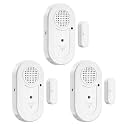 Sanjie Door Window Alarm Sensors, 3 Pack, 125dB, Volume Control