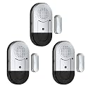 Sanjie Door Window Alarm Sensors, 3 Pack, 125dB, Volume Control