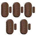 Sanjie Door Window Alarm Sensors, 5 Pack, 125dB, Volume Control