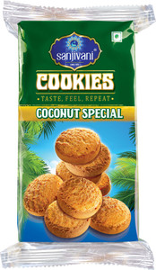 Sanjivani Badam Cookies with Goodness of Real