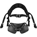 SANLIKE Fishing Fighting Belt, Adjustable Rod Holder Waist Gym Girdle Black