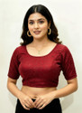 Sanmati Round Neck Women Blouse