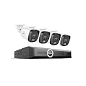 SANNCE 2K 3MP PoE Camera System - NVR with 4PCS Bullet Cameras(No HDD)