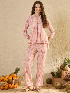 Sanskrutihomes Top Pant Co-ords Set