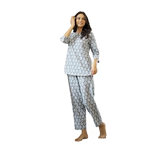 SANSKRUTIHOMES Womens Premium 100 Cotton Printed Co-Ord