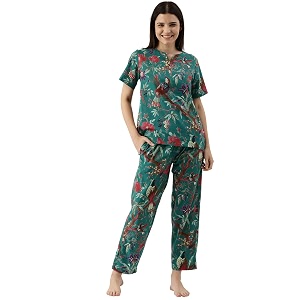 SANSKRUTIHOMES Womens Premium 100 Cotton Printed Co-Ord