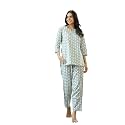 SANSKRUTIHOMES Women39s Premium 100 Cotton Printed Co-Ord
