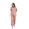 SANSKRUTIHOMES Women39s Premium 100 Cotton Printed Co-Ord