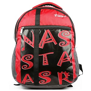 sanstar alpha red black 32 ltrs casual bagpackschool bagcollege baglaptop backpackofficetravel