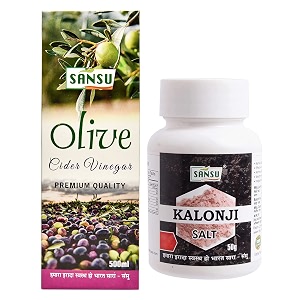 sansu olive cider vinegar premium jaitun ka sirka 500ml olive vinegar 500ml kalonji salt 50g