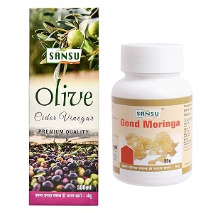 sansu olive cider vinegar premium jaitun ka sirka 500ml olive vinegar 500ml gond moringa 50g