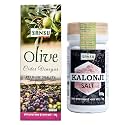 SANSU Olive Cider Vinegar Premium (Jaitun Ka Sirka) 500ml (Olive vinegar 500ml+ Kalonji Salt 100g)
