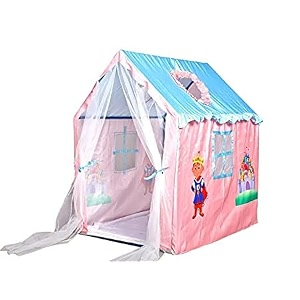 jumbo size light weight kids play tent house for 3-13 year old kids girls and boys king blue