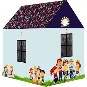 jumbo size light weight kids play tent house for 3-13 year old kids girlsampboys child blue tent house theme