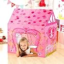 Jumbo Size Light Weight Kids Play Tent House for 3-13 Year Old Kids Girls&amp;Boys (Little House),Multicolor, Tent House Theme