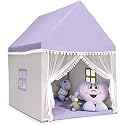 Jumbo Size Light Weight Kids Play Tent House for 3-13 Year Old Kids Girls and Boys (Plain Purple)