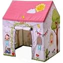 Jumbo Size Light Weight Kids Play Tent House For 3-13 Year Old Kids Girls And Boys (Rosolina), Multicolor, Tent House Theme