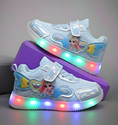Santhanakid Barbie Girls Velcro Dancing Shoes