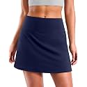 SANTINY 13.5"/15" Tennis Skirt with 2 Pockets