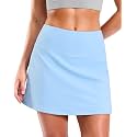 SANTINY 13.5"/15" Tennis Skirt with 2 Pockets