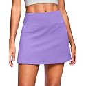 SANTINY 13.5"/15" Tennis Skirt with 2 Pockets