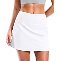 SANTINY 13.5"/15" Tennis Skirt with 2 Pockets